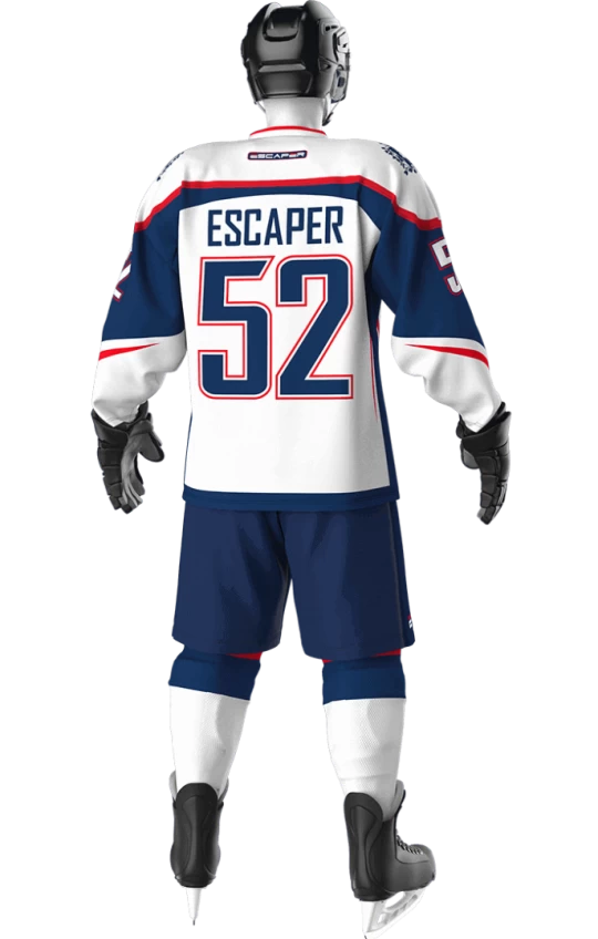 HOC-A06.0 КОМФОРТ + Хоккеист Джерси HOC-DJ-M-A08 Спина