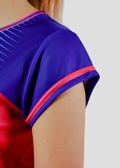 Волейбольная футболка женская VOL-AWT-05-SUBL