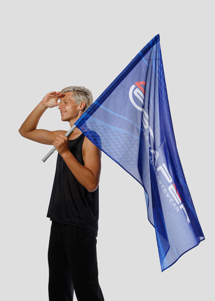 Флаг односторонний под древко FLG-001s